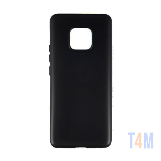 Capa de Silicone Macio para Huawei Mate 20 Pro Preto